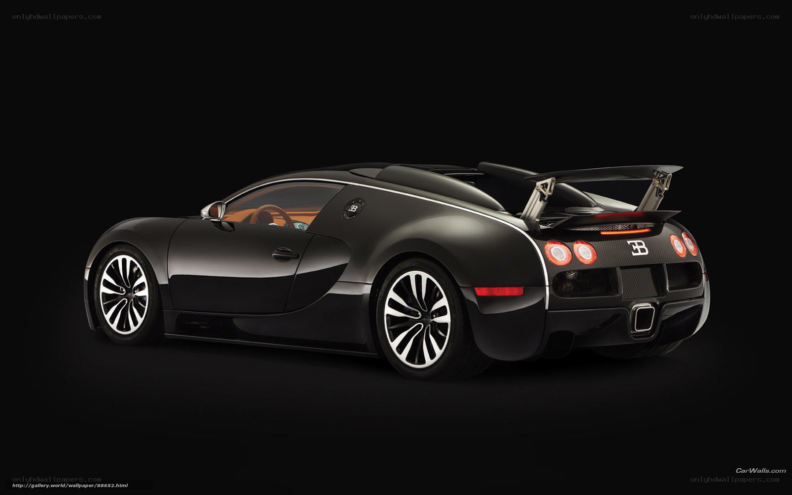 Black Bugatti Veyron