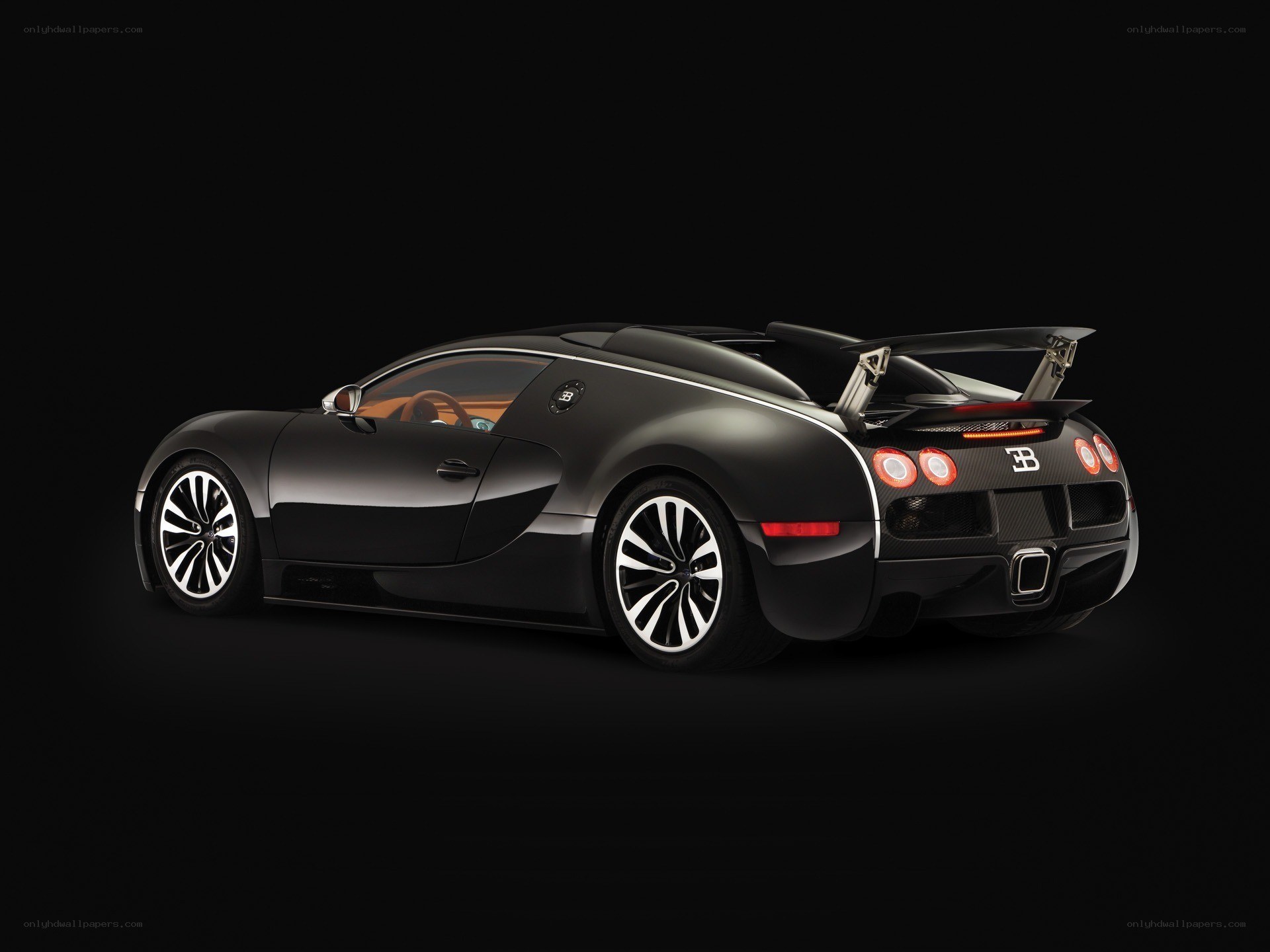 Black Bugatti Veyron