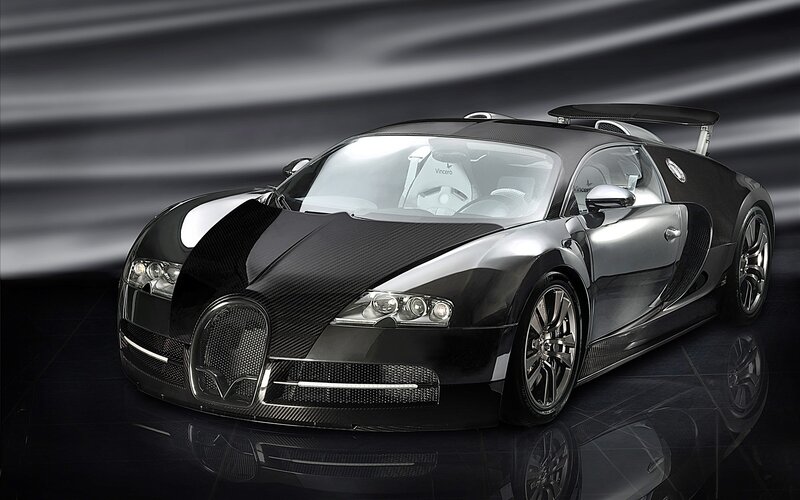 Black Bugatti Veyron