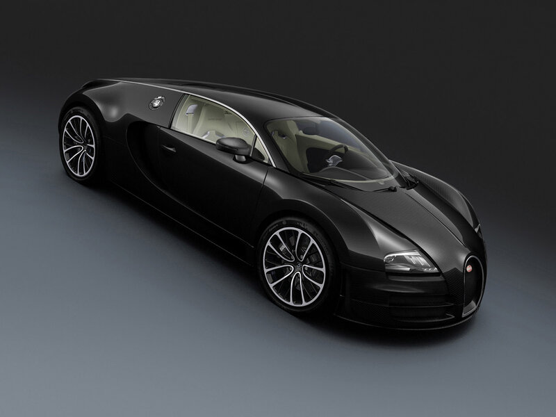 Black Bugatti Veyron — Dramatic, Photograph, Car, Wheel
