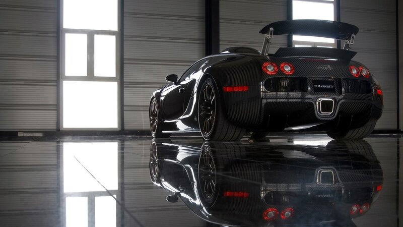 Black Bugatti Veyron — Garage