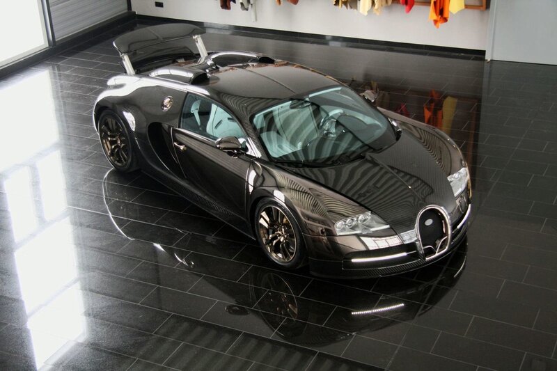 Black Bugatti Veyron — Modern, Photograph