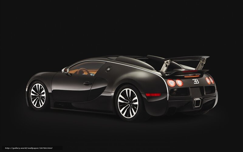 Black Bugatti Veyron
