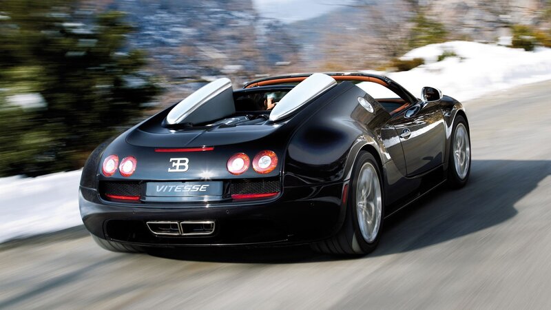 Black Bugatti Vitesse