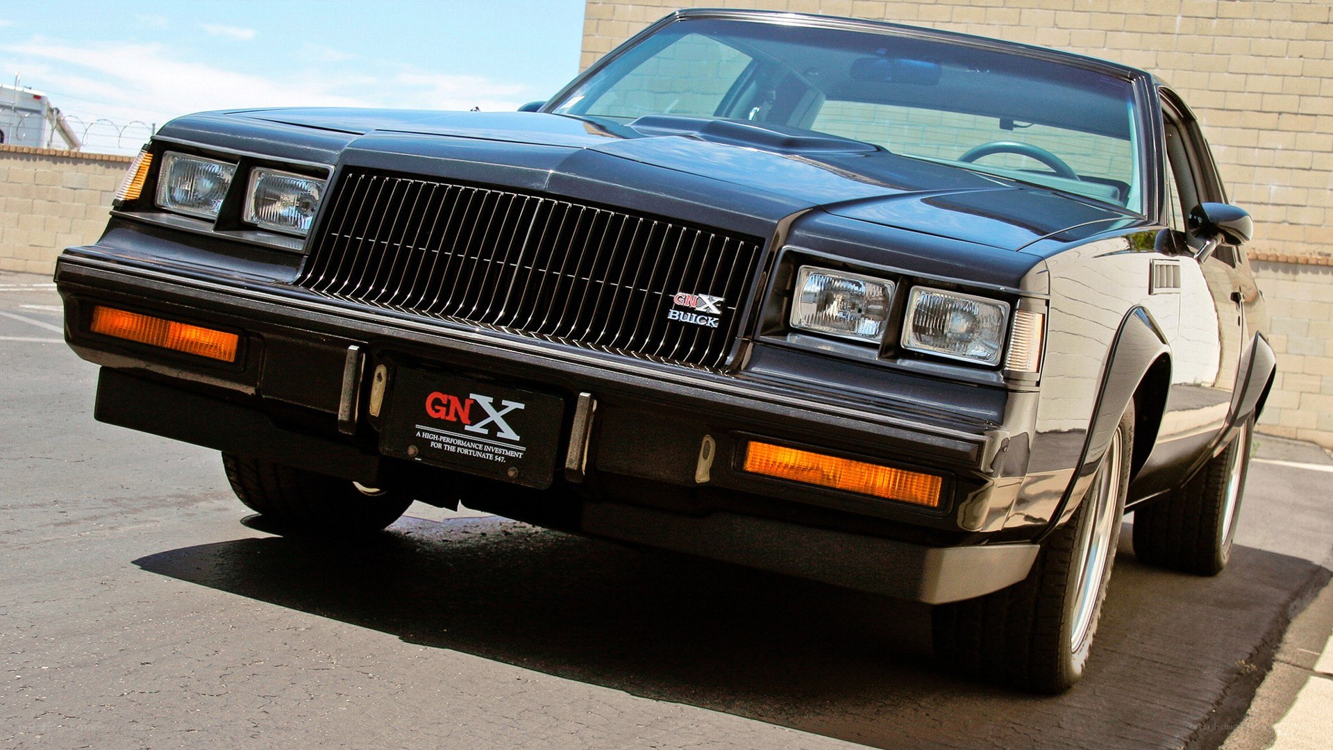 Black Buick GNX car