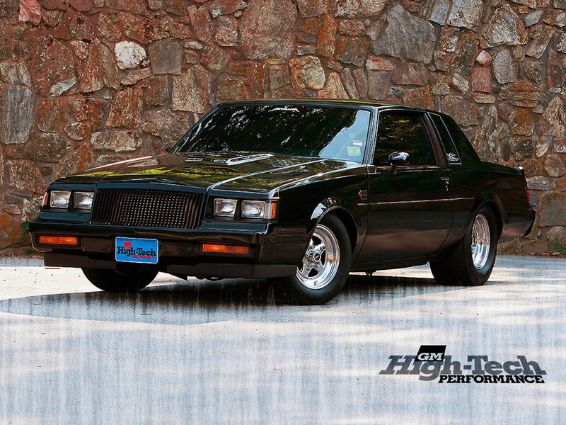 Black Buick Grand National