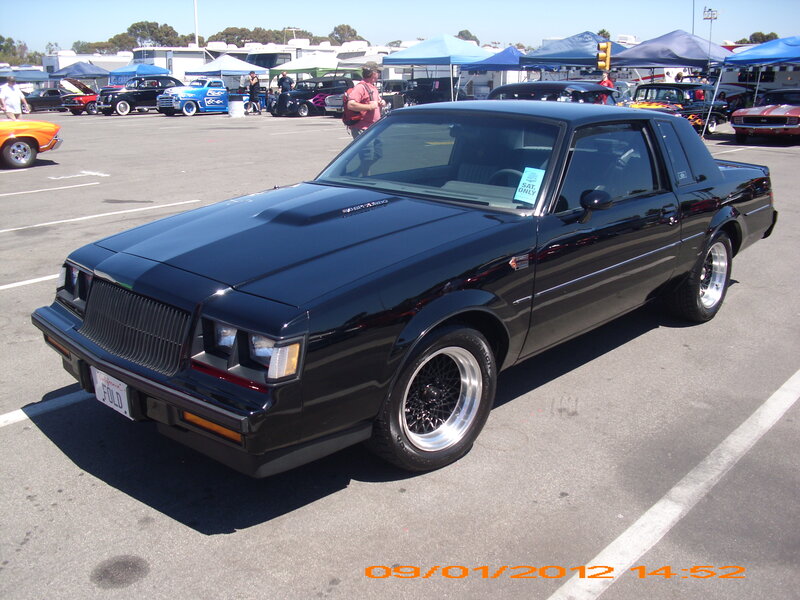Black Buick Grand National — Outdoor