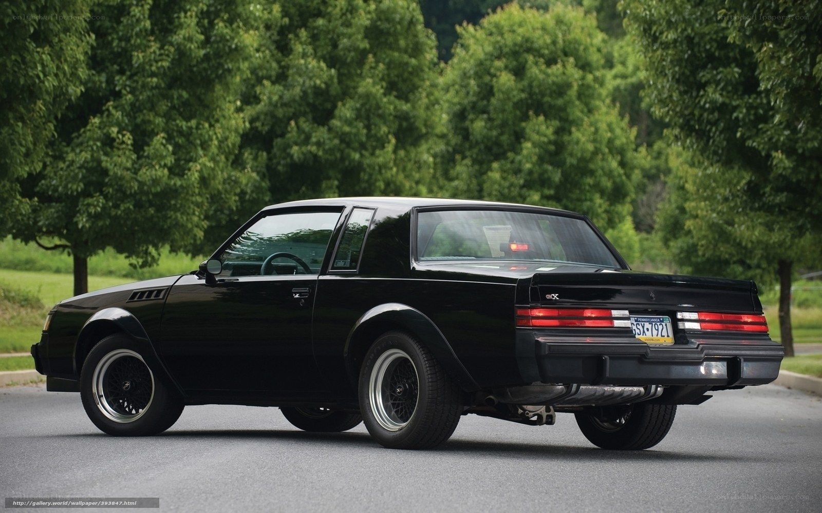 Black Buick Grand National