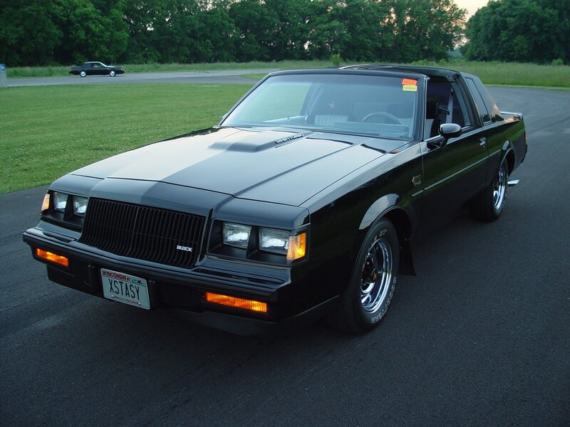 Black Buick Regal — Calm, Sunset