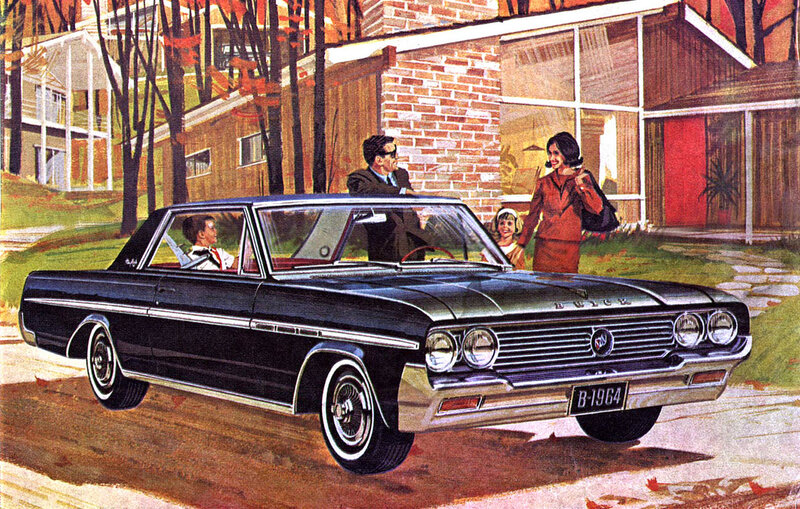 Black Buick Sedan — Calm