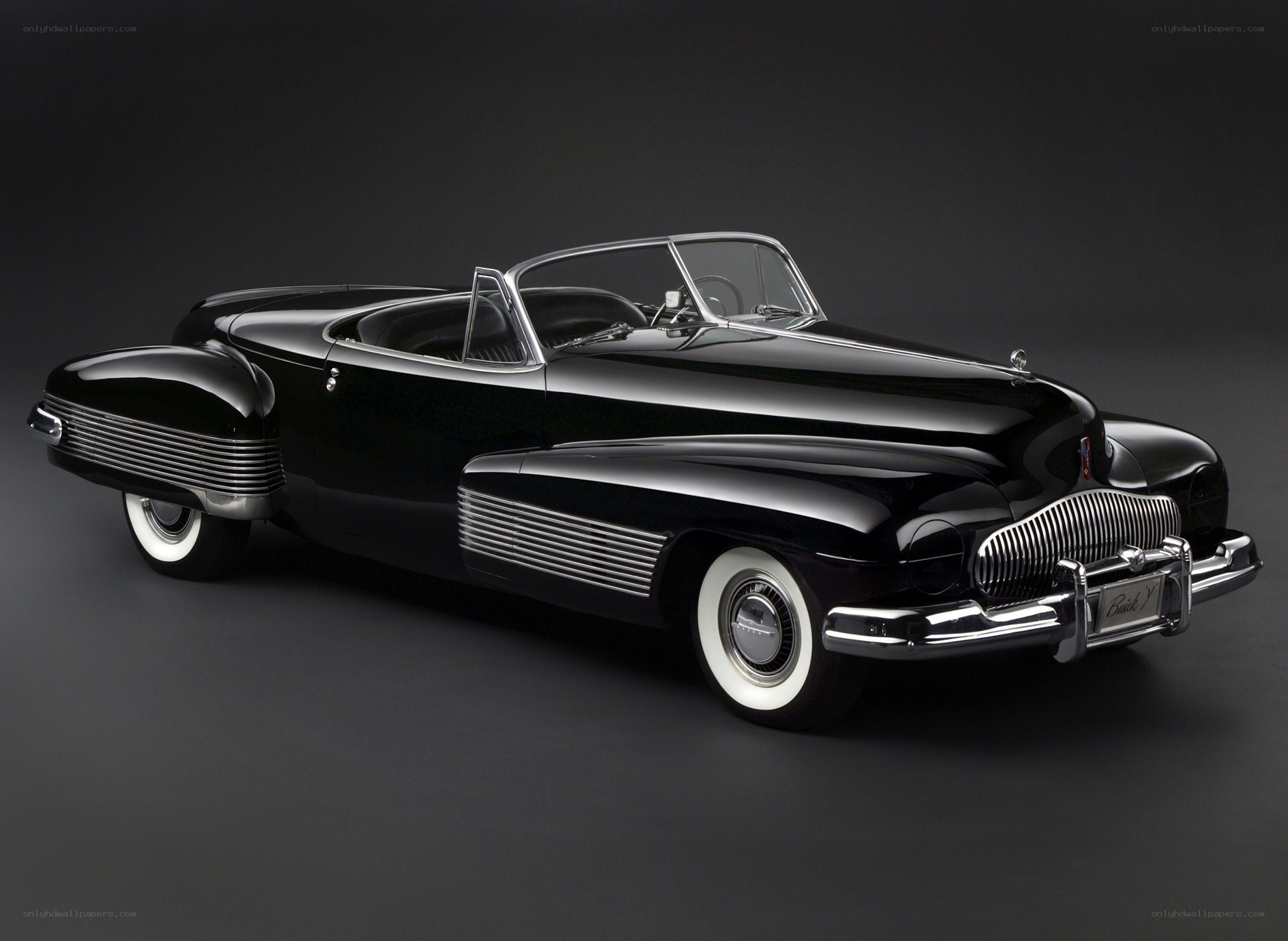 Black Buick Y concept car