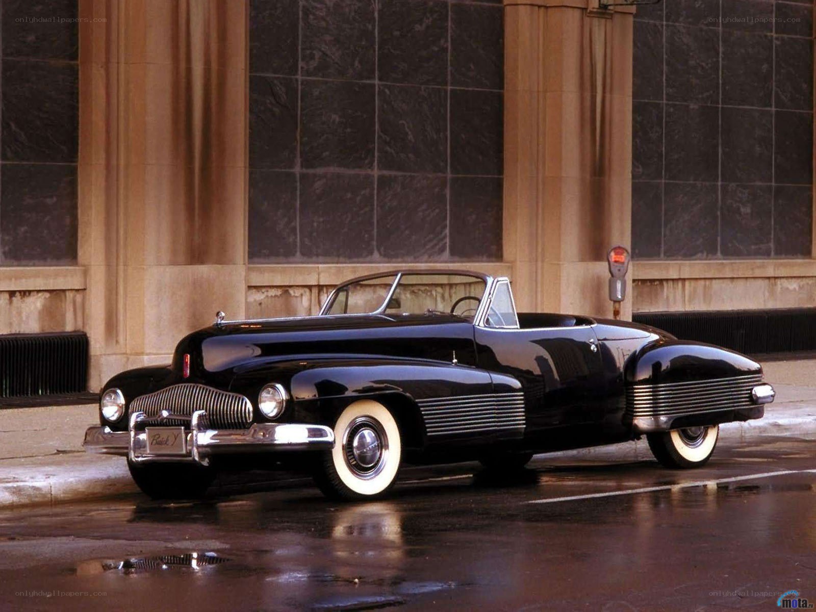 Black Buick Y convertible