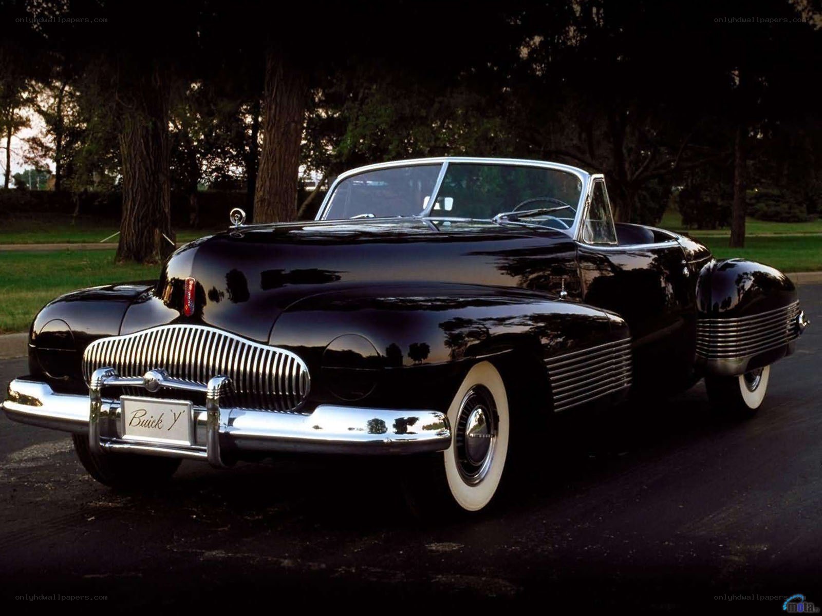Black Buick Y Convertible