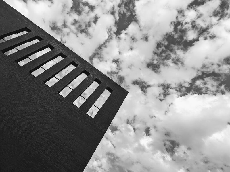 Black Building Corner