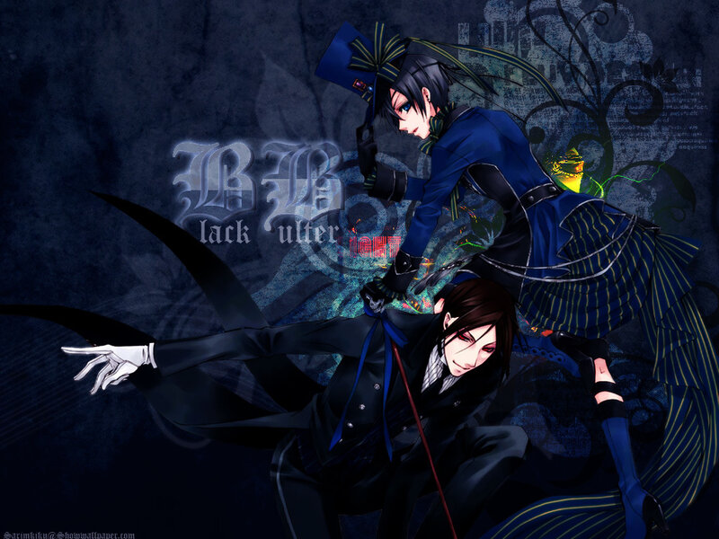 Black Butler characters artwork