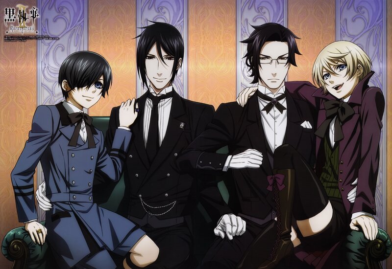 Black Butler characters group