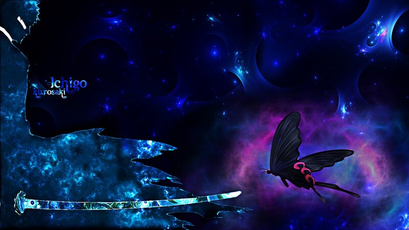 Black Butterfly with Sword