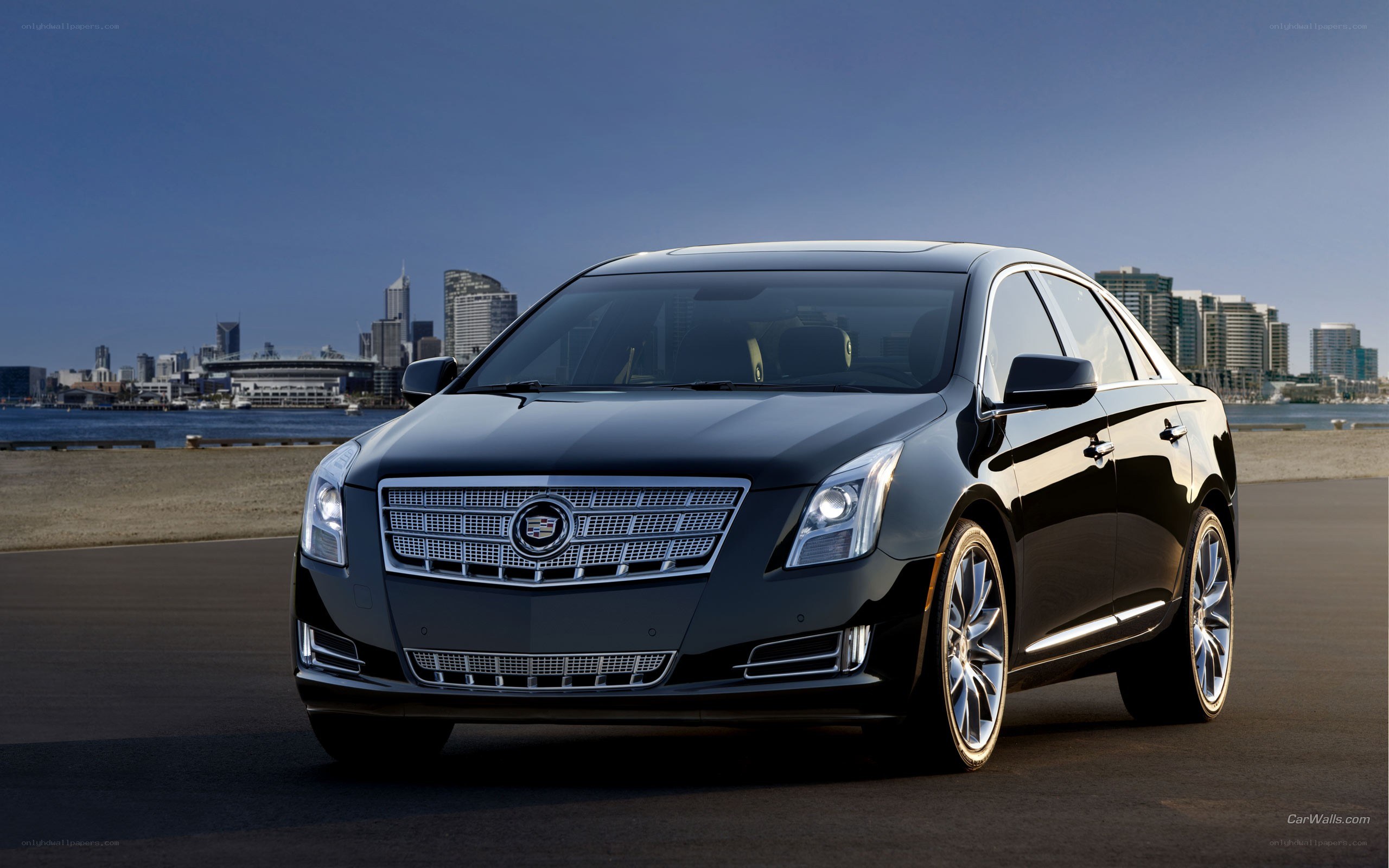 Black Cadillac ATS sedan