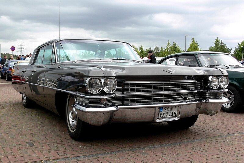 Black Cadillac Car — Overcast