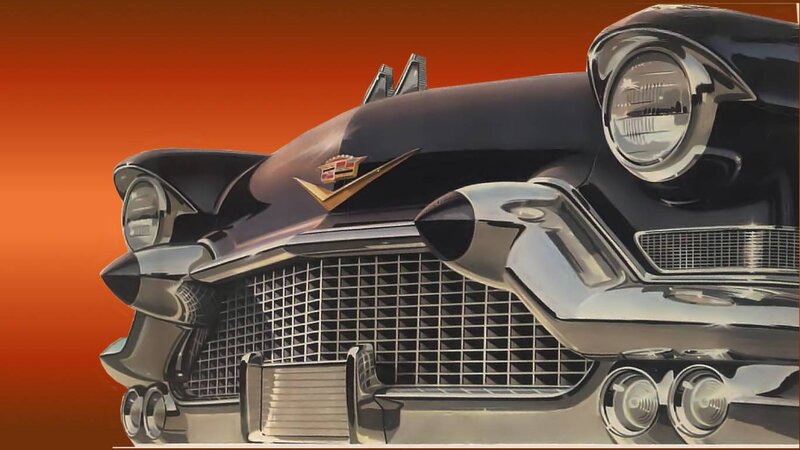 Black Cadillac Car