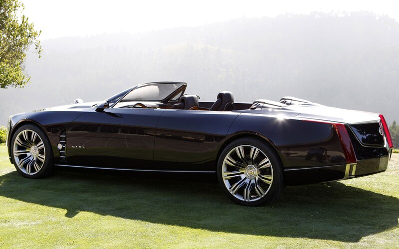 Black Cadillac Ciel convertible