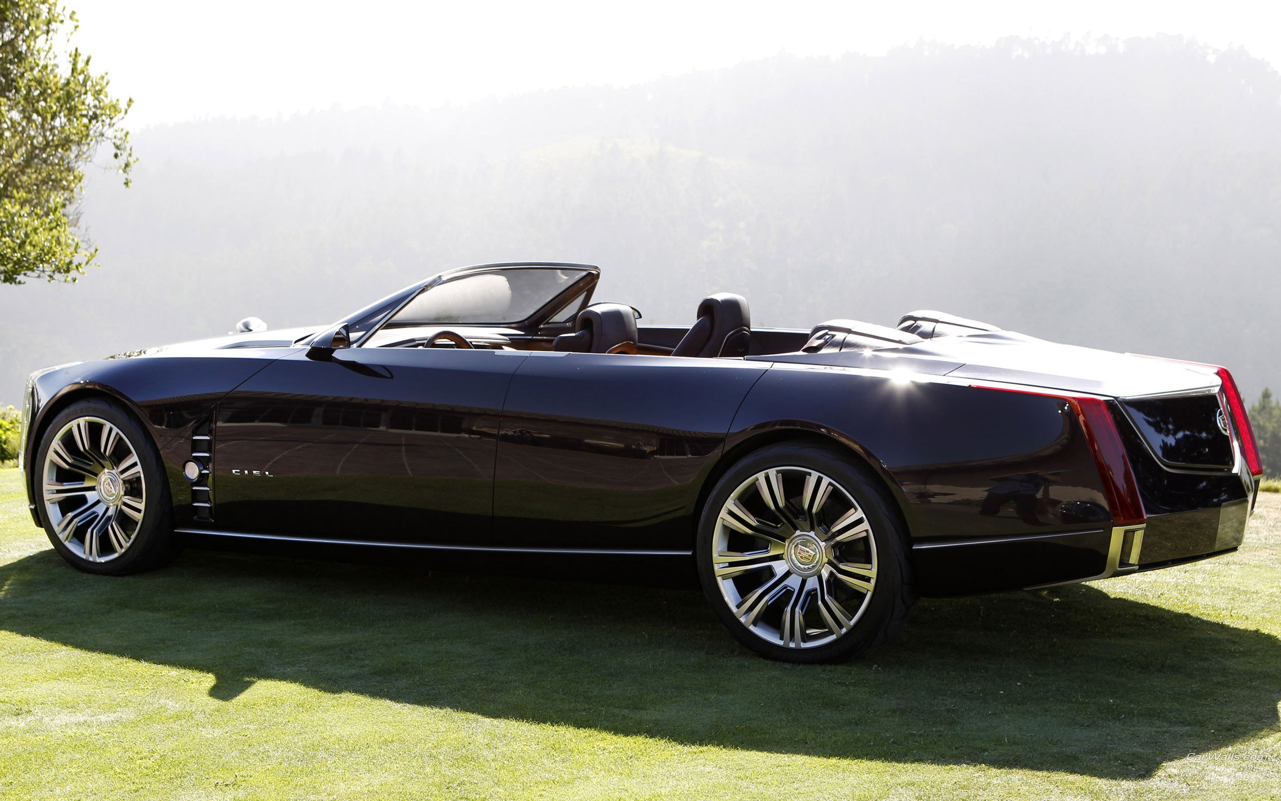 Black Cadillac Ciel convertible