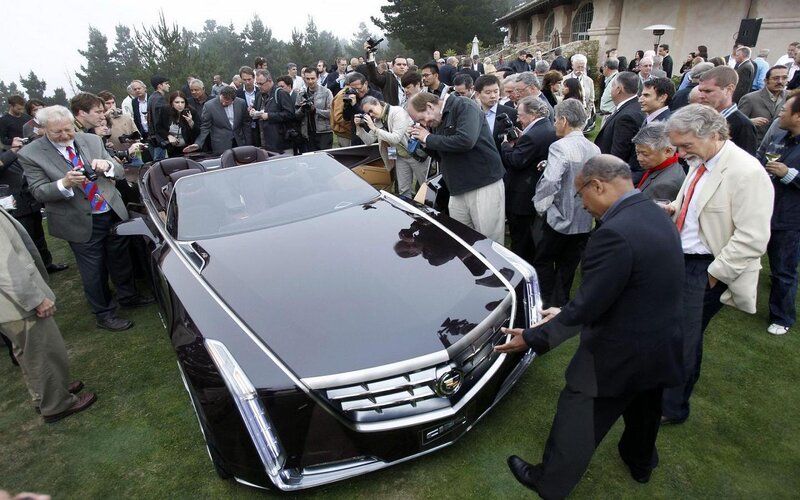 Black Cadillac Concept Car — Formal