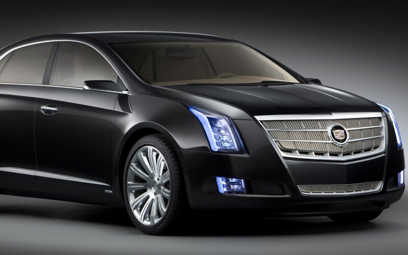 Black Cadillac Concept Car