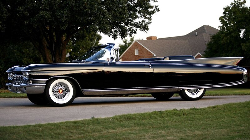 Black Cadillac Convertible — Serene