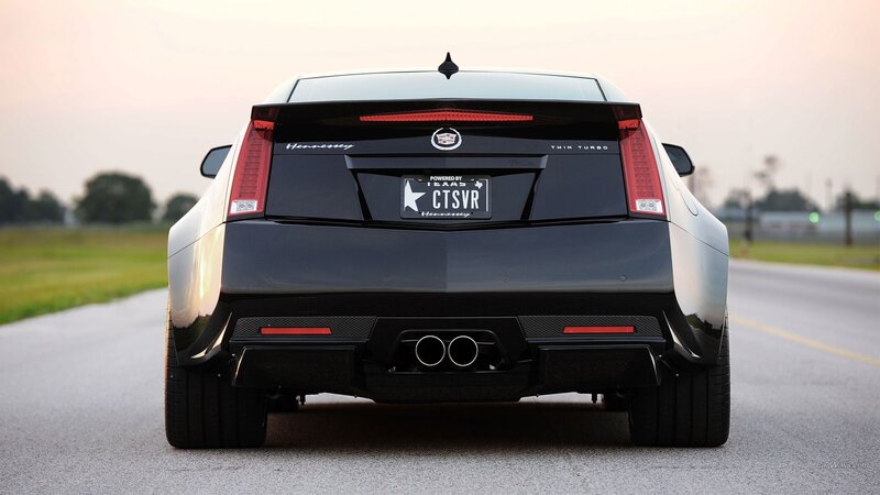 Black Cadillac Coupe — Calm, Sunset