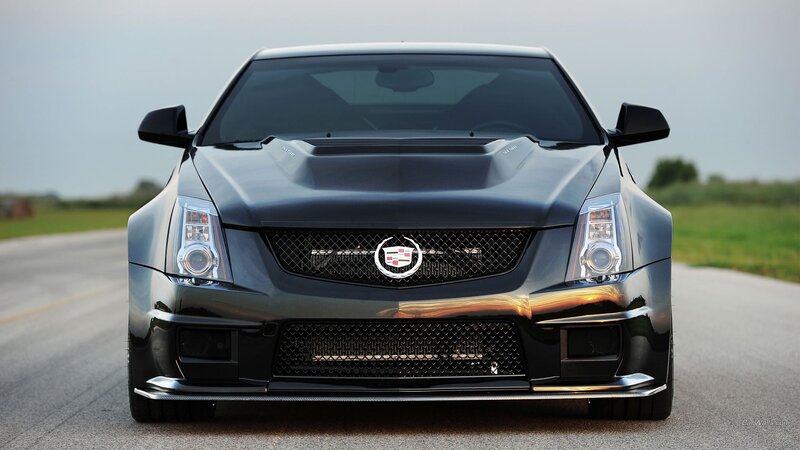 Black Cadillac Coupe — Dramatic, Photograph, Car