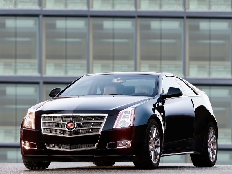 Black Cadillac CTS Coupe
