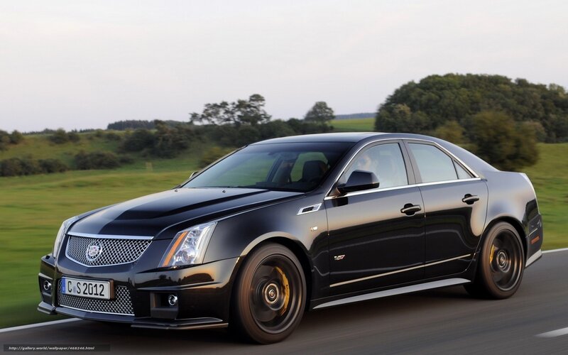 Black Cadillac Cts-v — Dynamic