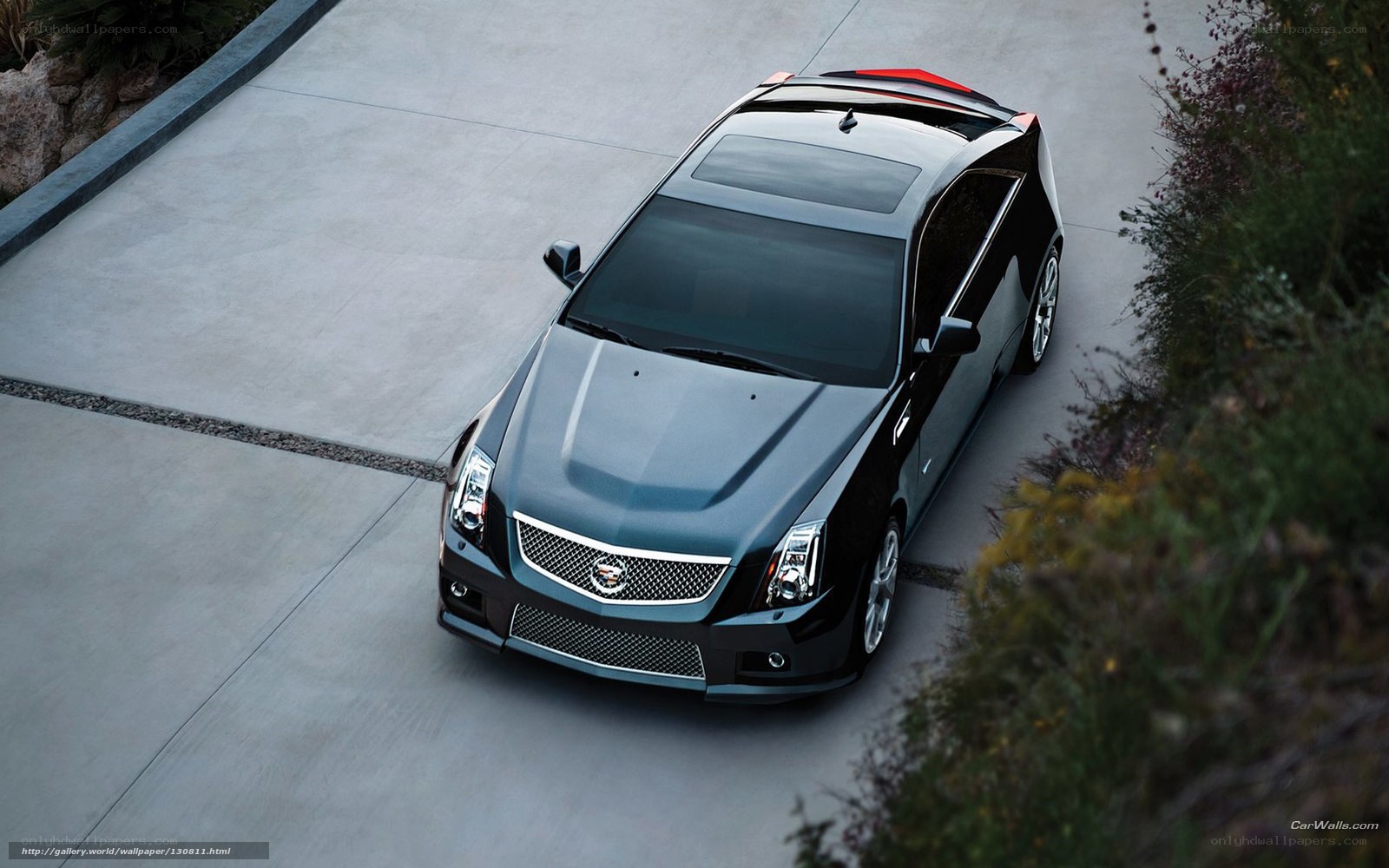black cadillac cts-v sedan