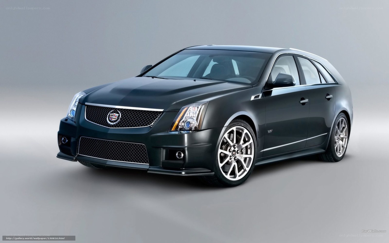Black Cadillac CTS-V Wagon