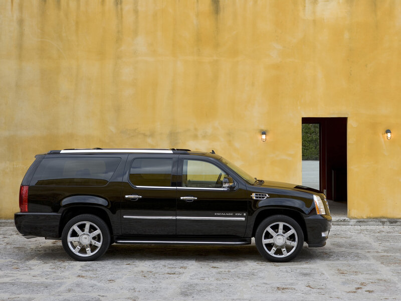 Black Cadillac Escalade — Calm, Afternoon