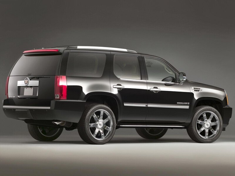 Black Cadillac Escalade — Dramatic, Photograph, Suv, Wheels