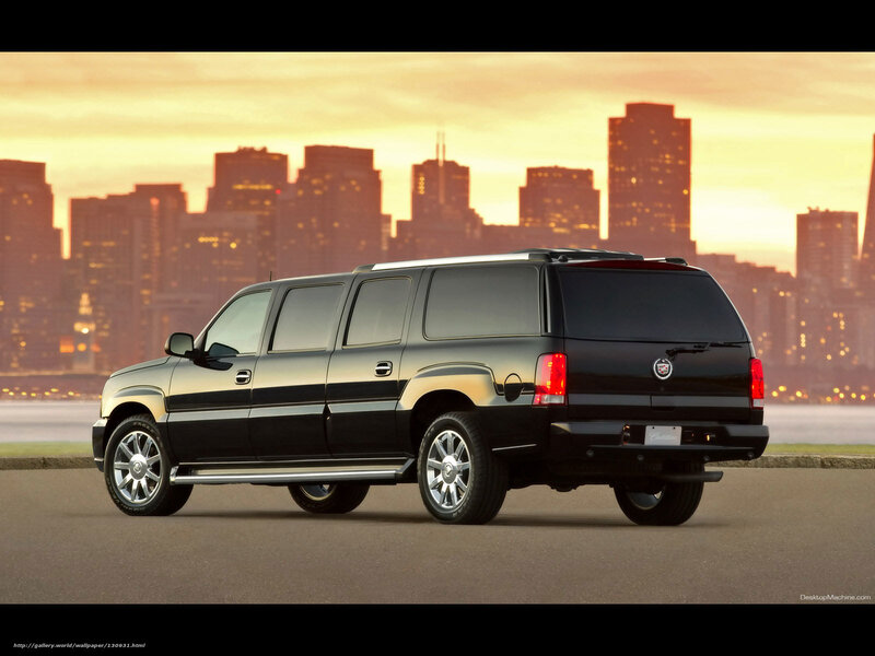 Black Cadillac Escalade — Dramatic