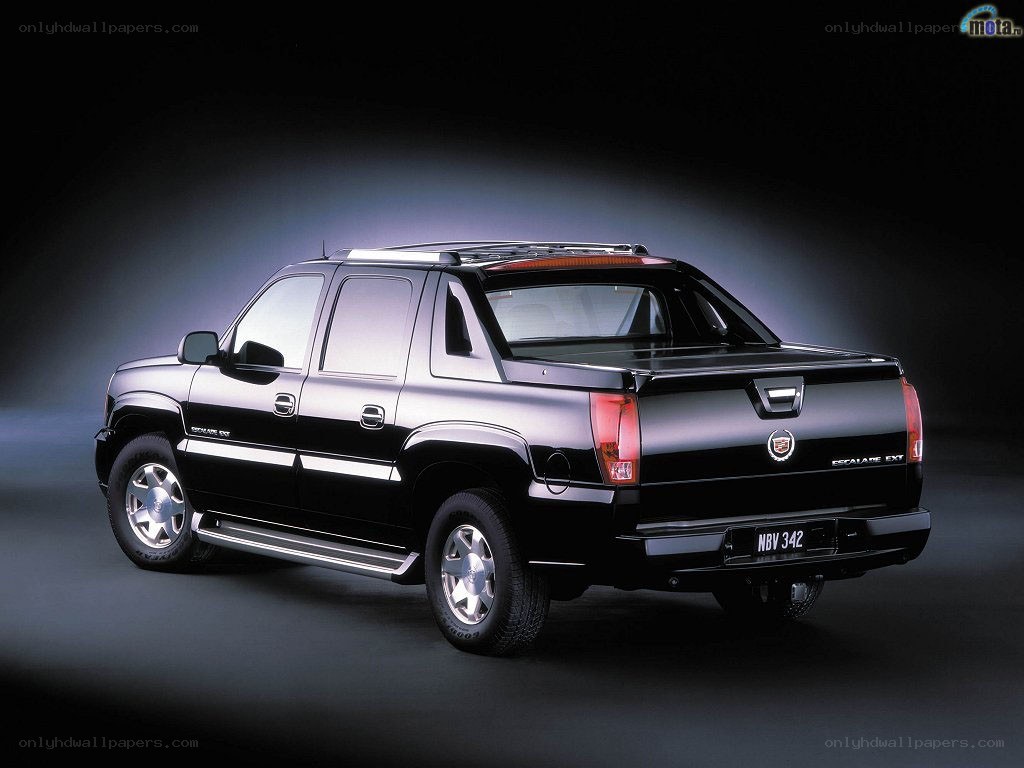 black cadillac escalade ext