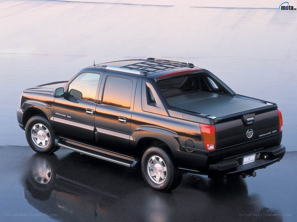 black cadillac escalade ext