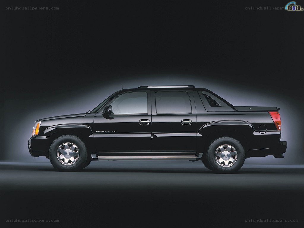 black cadillac escalade ext