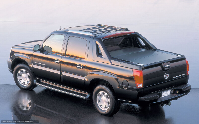 Black Cadillac Escalade Ext — Dramatic, Sunset