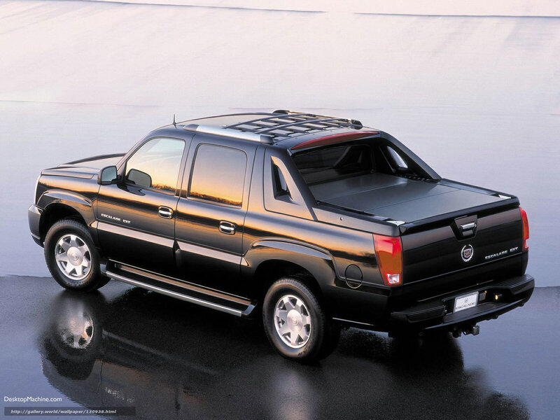 Black Cadillac Escalade Ext — Dramatic