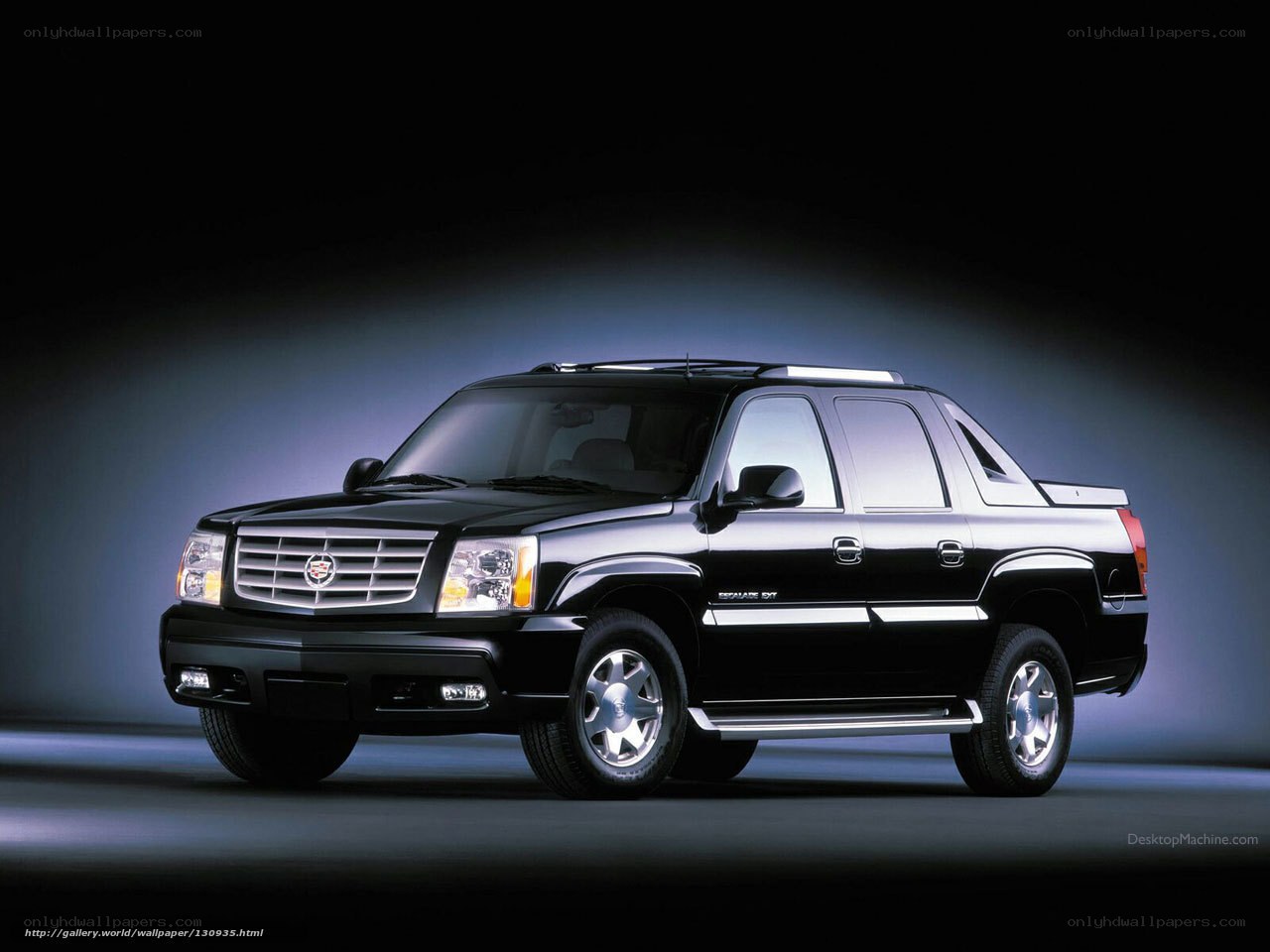 Black Cadillac Escalade EXT