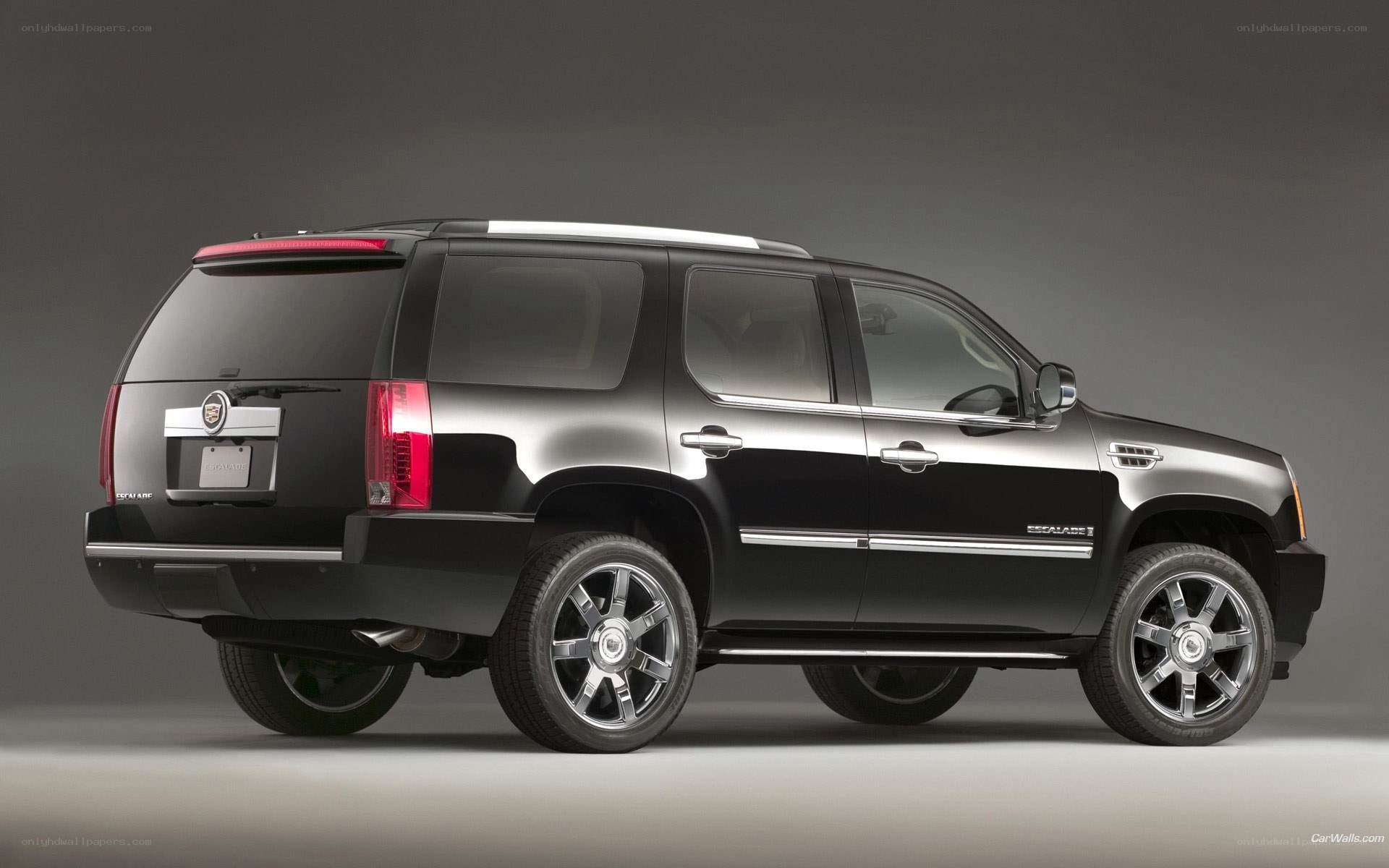 black cadillac escalade suv