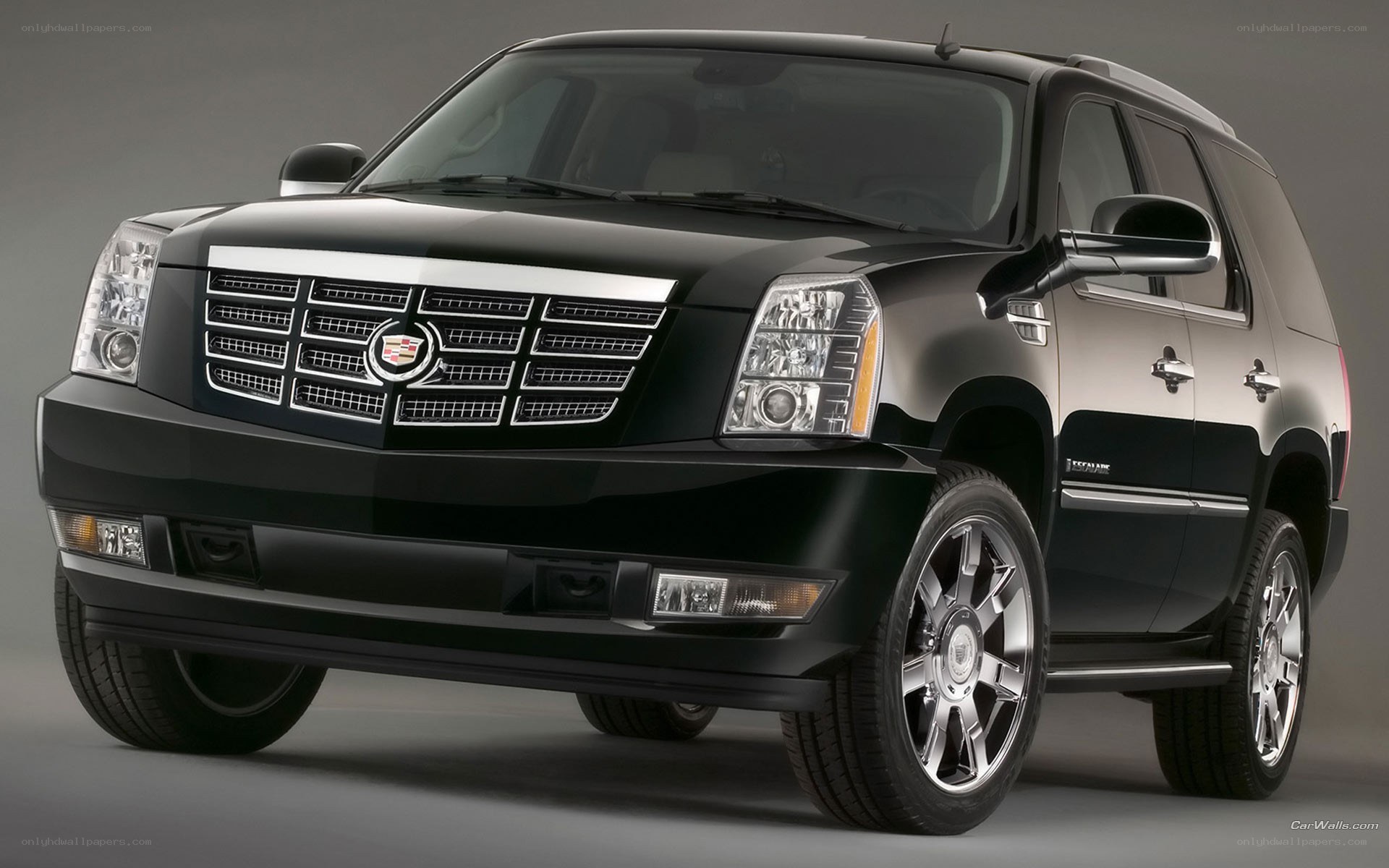 Black Cadillac Escalade SUV