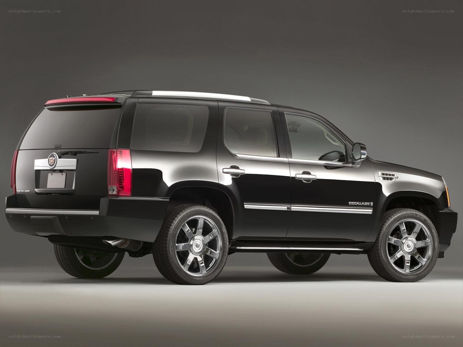 Black Cadillac Escalade SUV