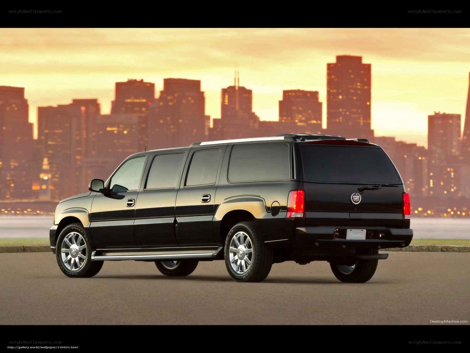 Black Cadillac Escalade SUV