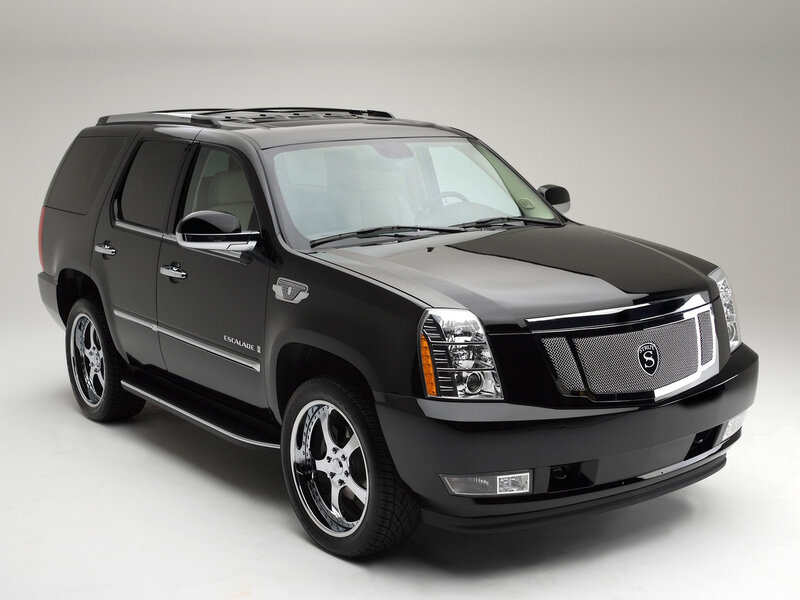 Black Cadillac Escalade Suv — Neutral
