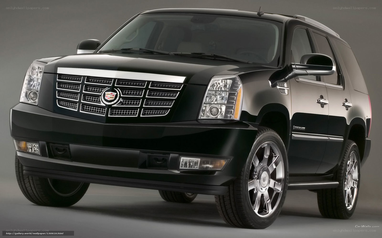 Black Cadillac Escalade SUV
